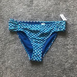 GAP Body Women's Classic Bikini Bottom in Blue